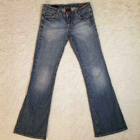 Vigoss Studio Adrianna Flare Stretch Womens Jeans - Picture 4 of 7